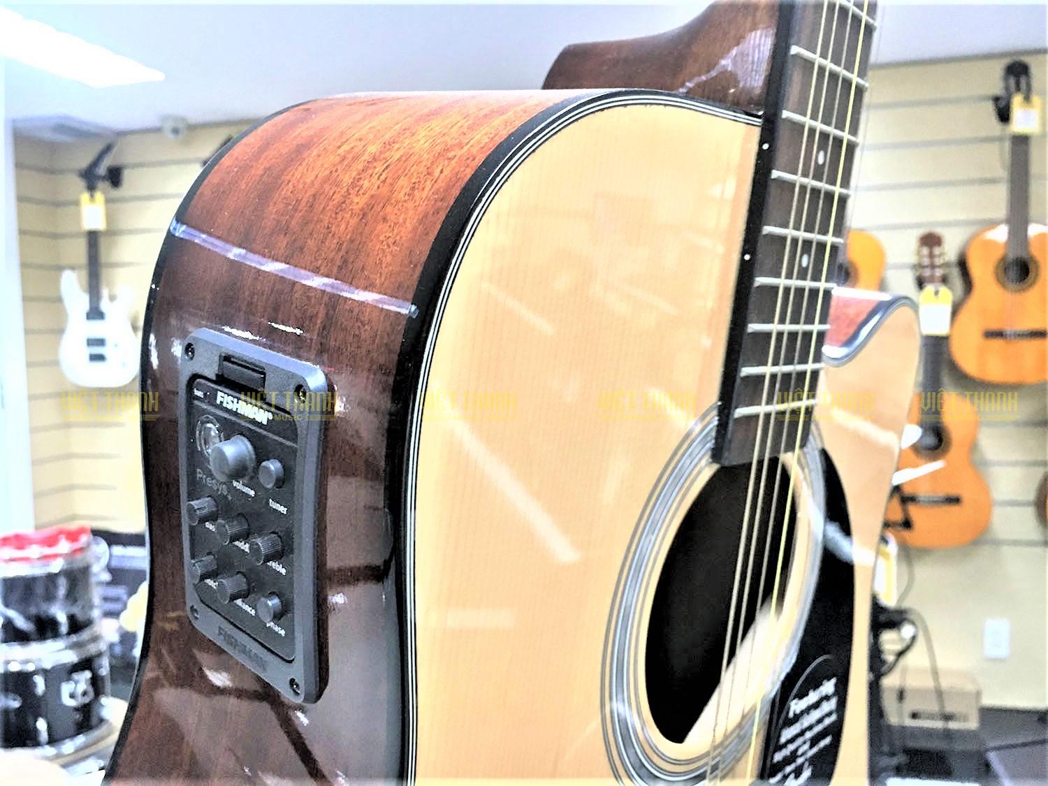 Đàn guitar Fender CD60CE NAT tích hợp EQ Fishman