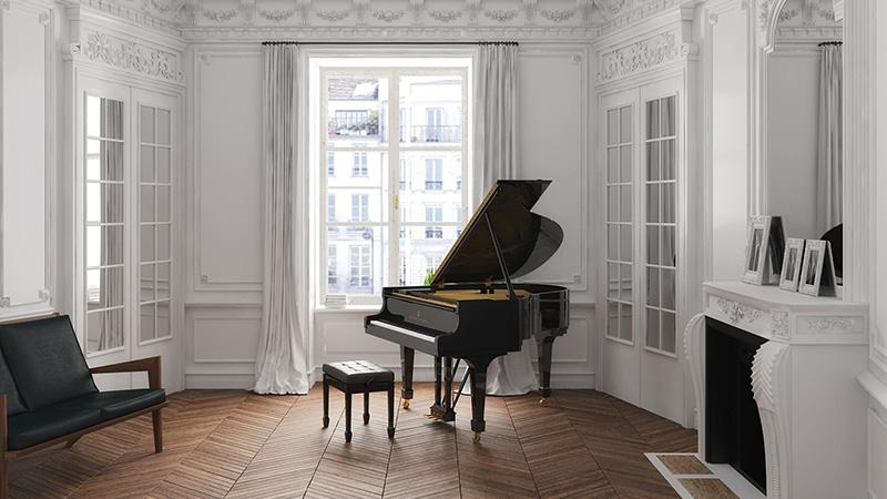 Đàn piano Steinway & Sons S-155