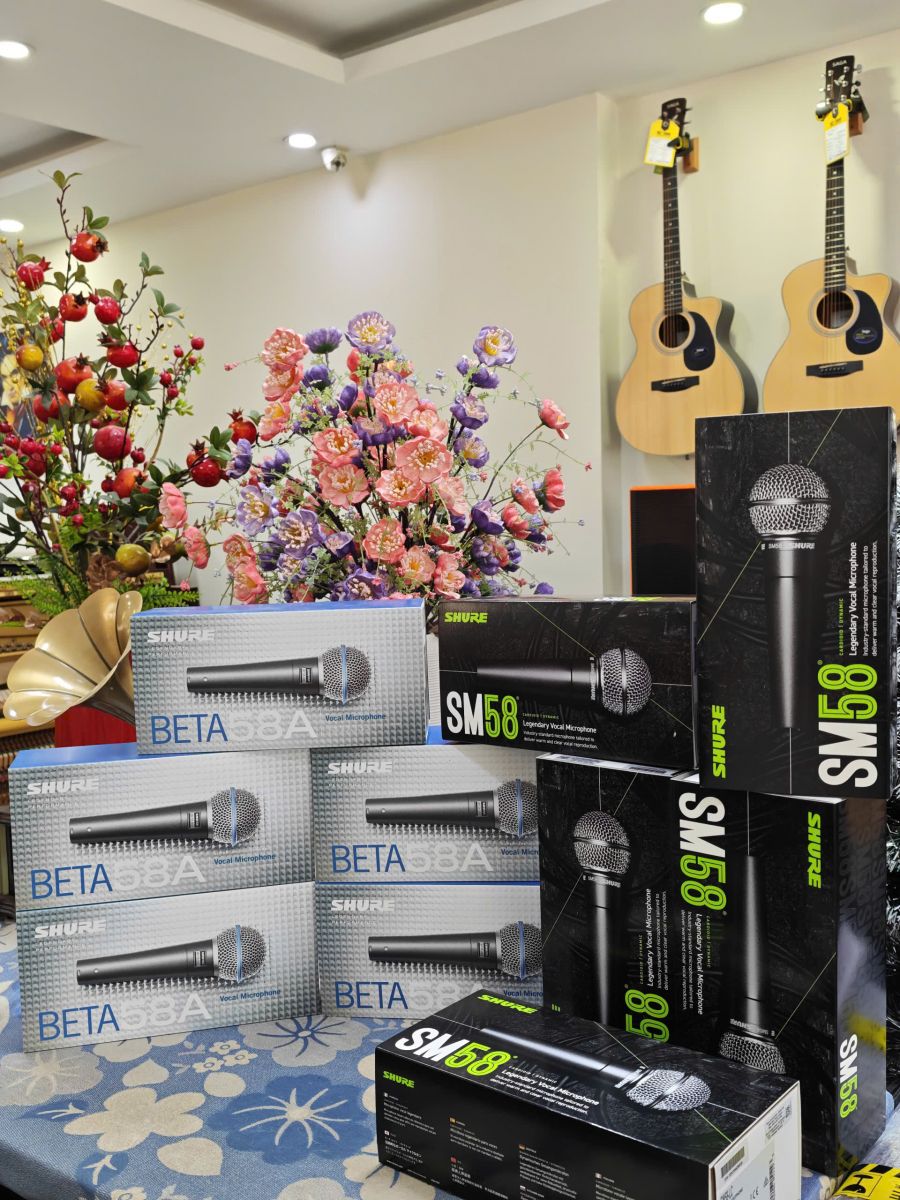 so sanh micro shure SM58 và beta 58a