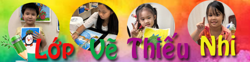 Lớp vẽ thiếu nhi tại Gò Vấp