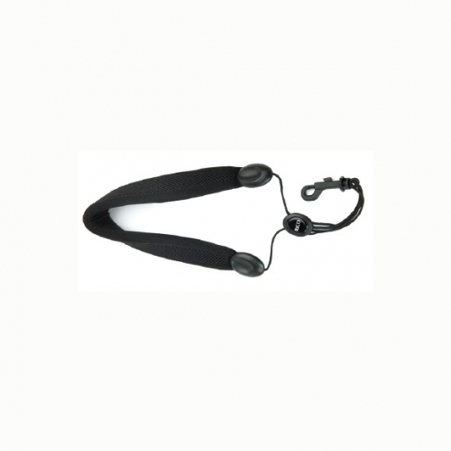 Dây đeo kèn Rico - Black (Padded - Snap Hook)