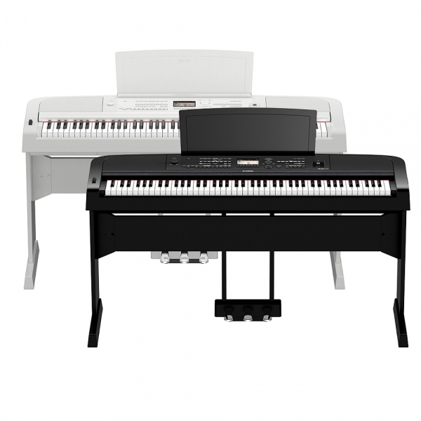 Đàn piano điện Yamaha DGX-670 màu đen