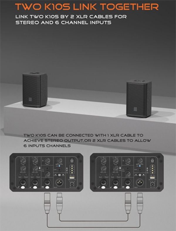 Loa di động Precision Drive K10