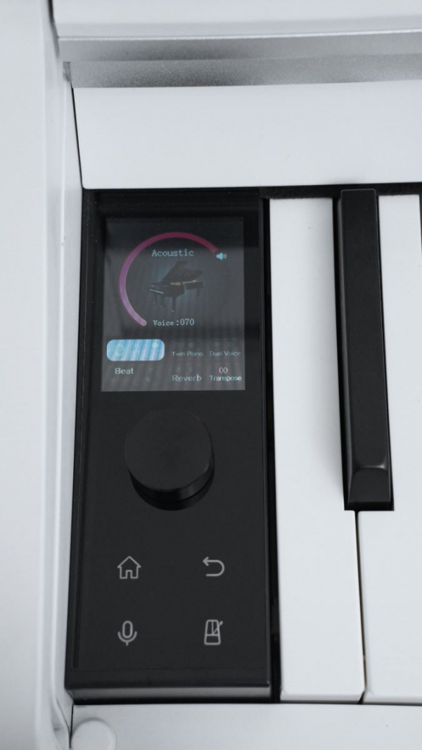 Piano Asahi A202WH màu trắng