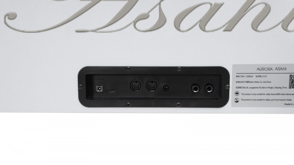 Piano Asahi A202WH màu trắng