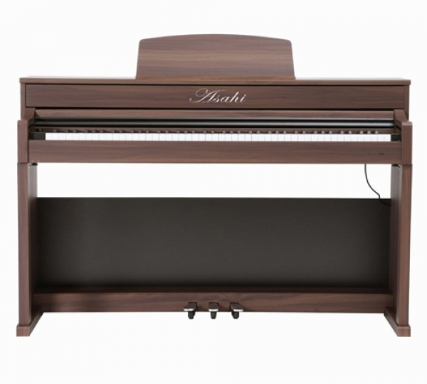 Piano Asahi A205WN màu nâu