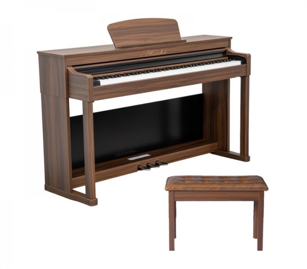 Piano điện Asahi A302WN màu nâu