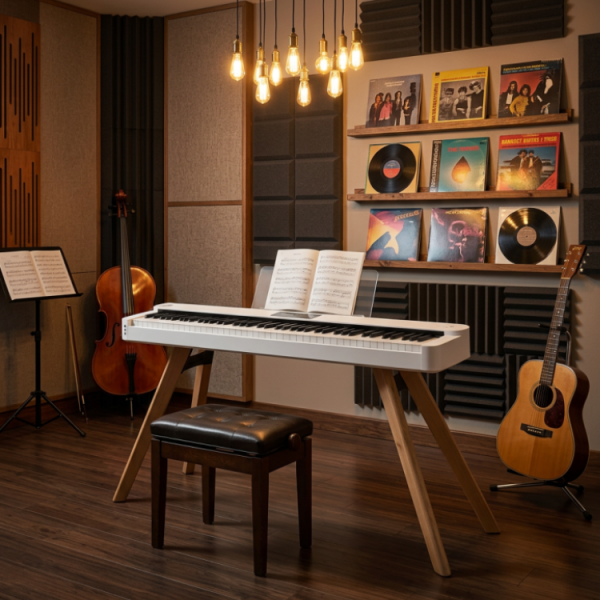 Piano điện Asahi AD300 (White)