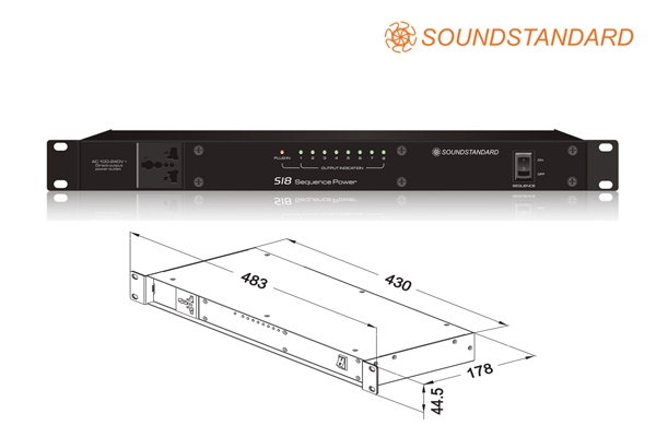 Bộ quản lý nguồn Soundard S18