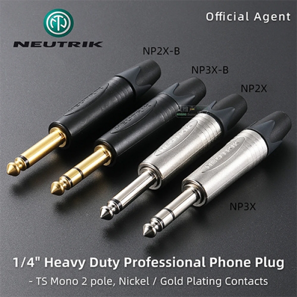 Jack 6 ly Neutrik NP2X