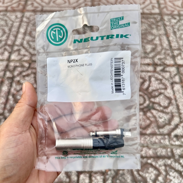 Jack 6 ly Neutrik NP2X