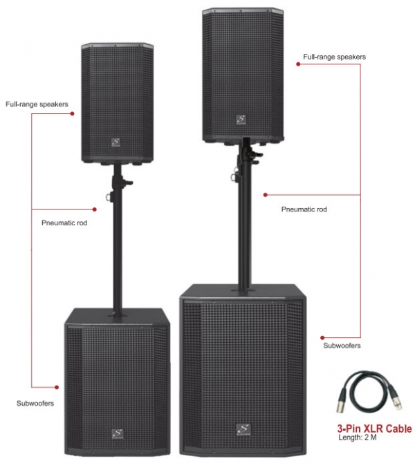 Loa Studiomaster Vortex 15A