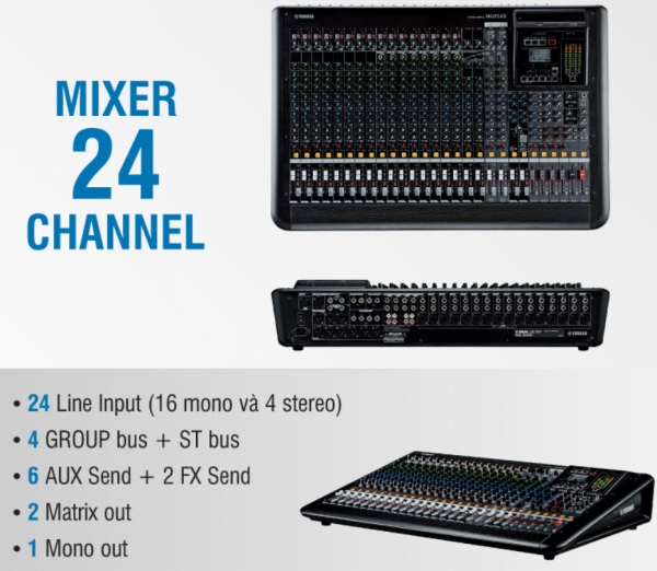 Mixer Yamaha MGP24X