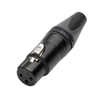 Jack canon Neutrik NC3FXX-B